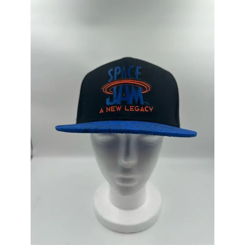 NEW ADULT SPACE JAM A NEW LEGACY LOONEY TUNES MOVIE BASKETBALL HAT BASEBALL CAP